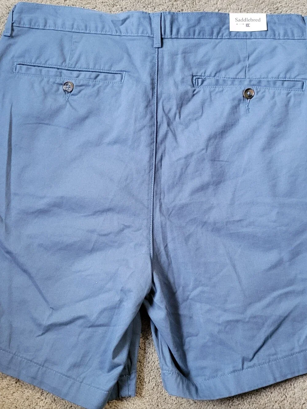 NWT MEN'S SADDLEBRED SHORTS SZ 36